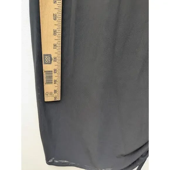 Free People Corset Convertible Mesh Bodycon Dress Black Size S Small NWT - Picture 10 of 12